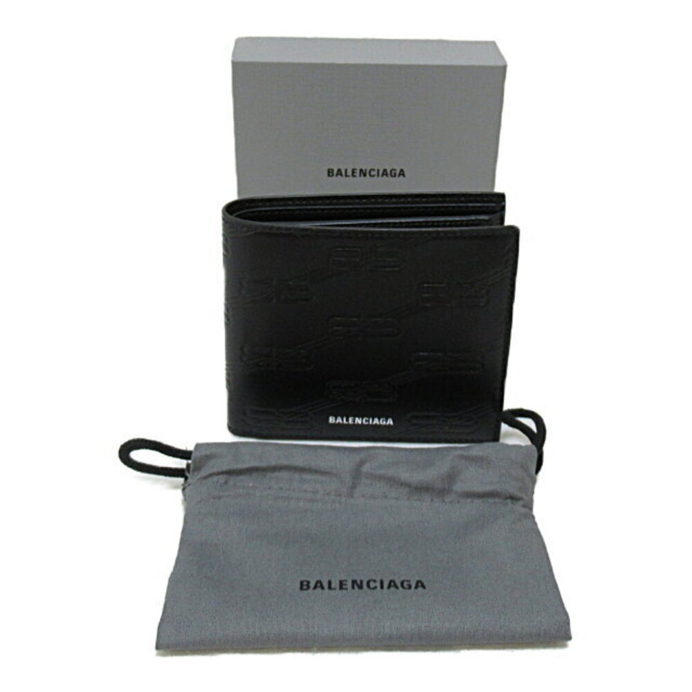 Balenciaga Bifold Black Leather Wallet - Picture 6 of 9